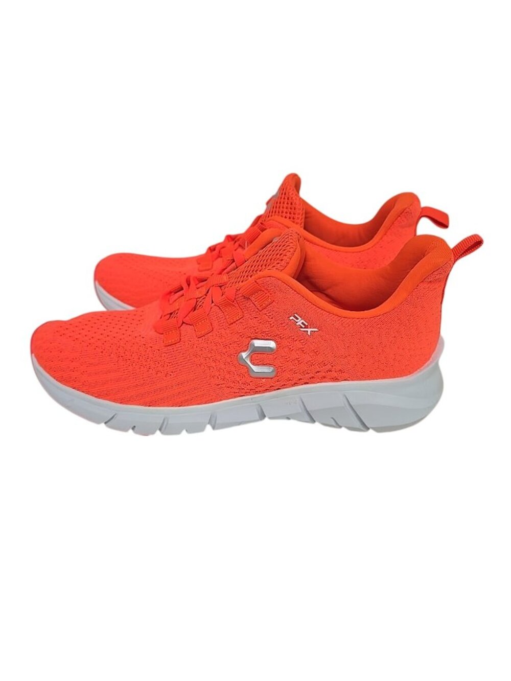 Charly Women’s Low-Cut Tennis Athletic Sneakers 1040974 Coral White Size 8M - Picture 4 of 8